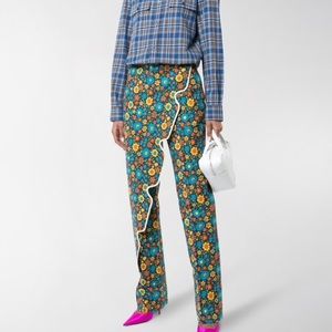 Balenciaga Floral Trousers